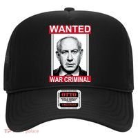 Netanyahu Parody Wanted Poster Bibi Hat thumb 0