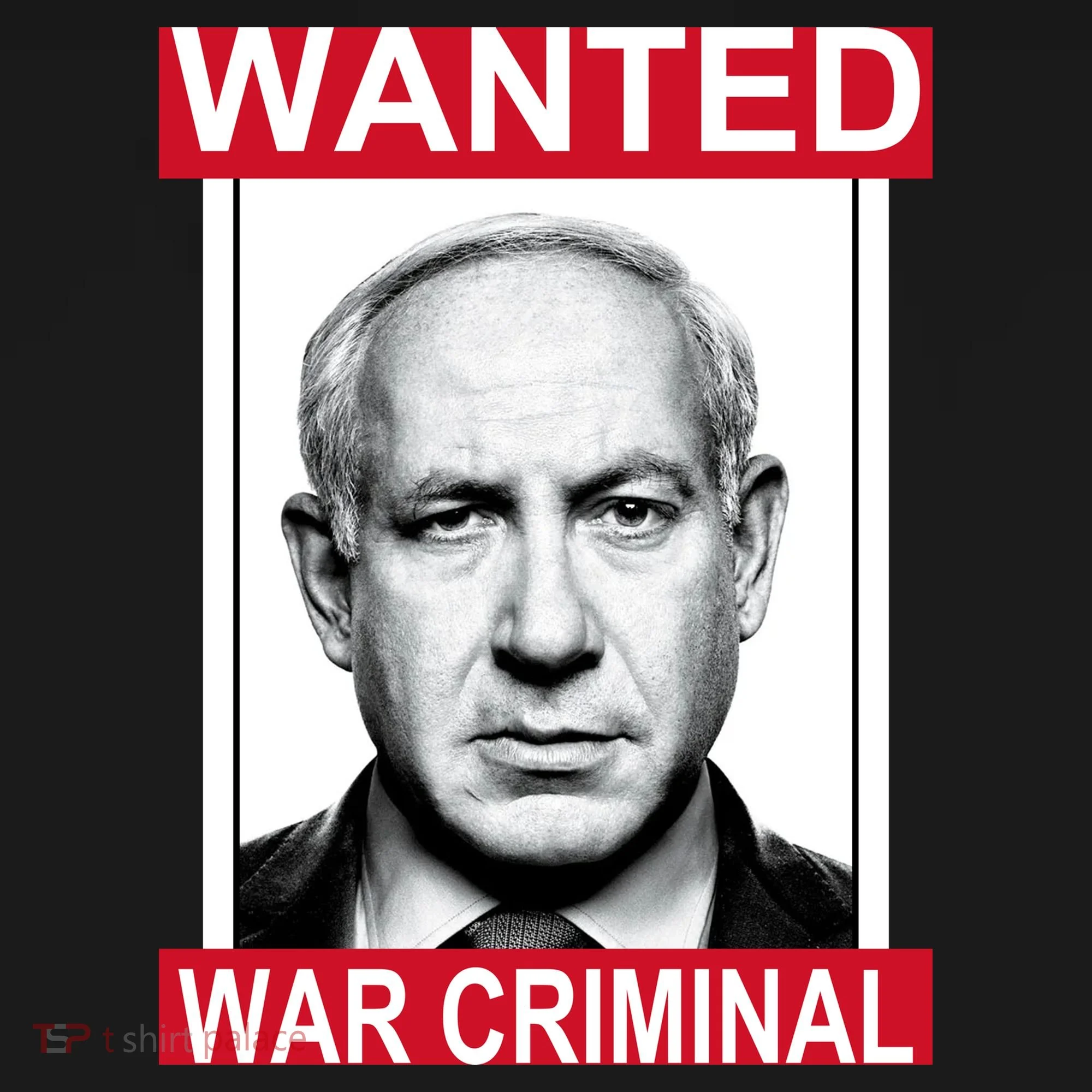 Netanyahu Parody Wanted Poster Bibi Women's Long Sleeve Shirt