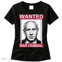 Netanyahu Parody Wanted Poster Bibi Women's T-Shirt thumb 0