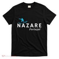 Nazare Portugal Wave Surf Surfing Surfer T-Shirt thumb 0