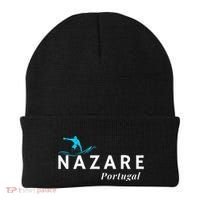 Nazare Portugal Wave Surf Surfing Surfer Beanie thumb 0