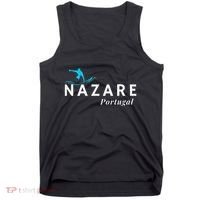 Nazare Portugal Wave Surf Surfing Surfer Tank Top thumb 0