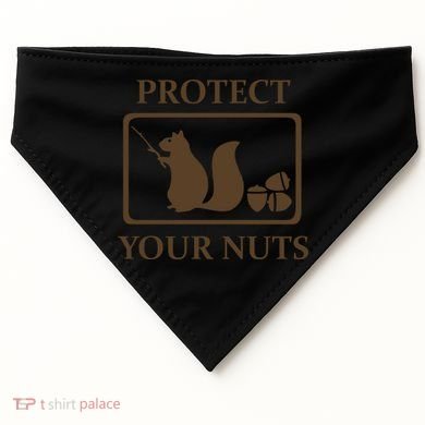New Protect Your Nuts USA-Made Doggie Bandana