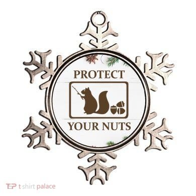 New Protect Your Nuts Ornament