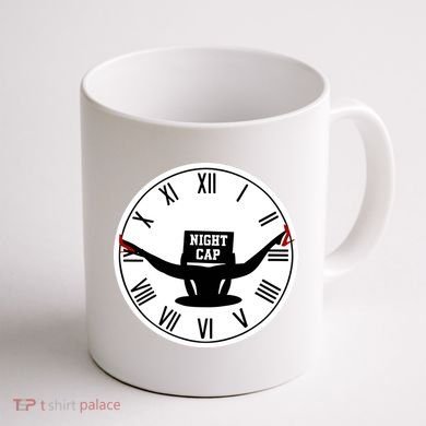 Nightcap Quarter To Three Coffee Mug back