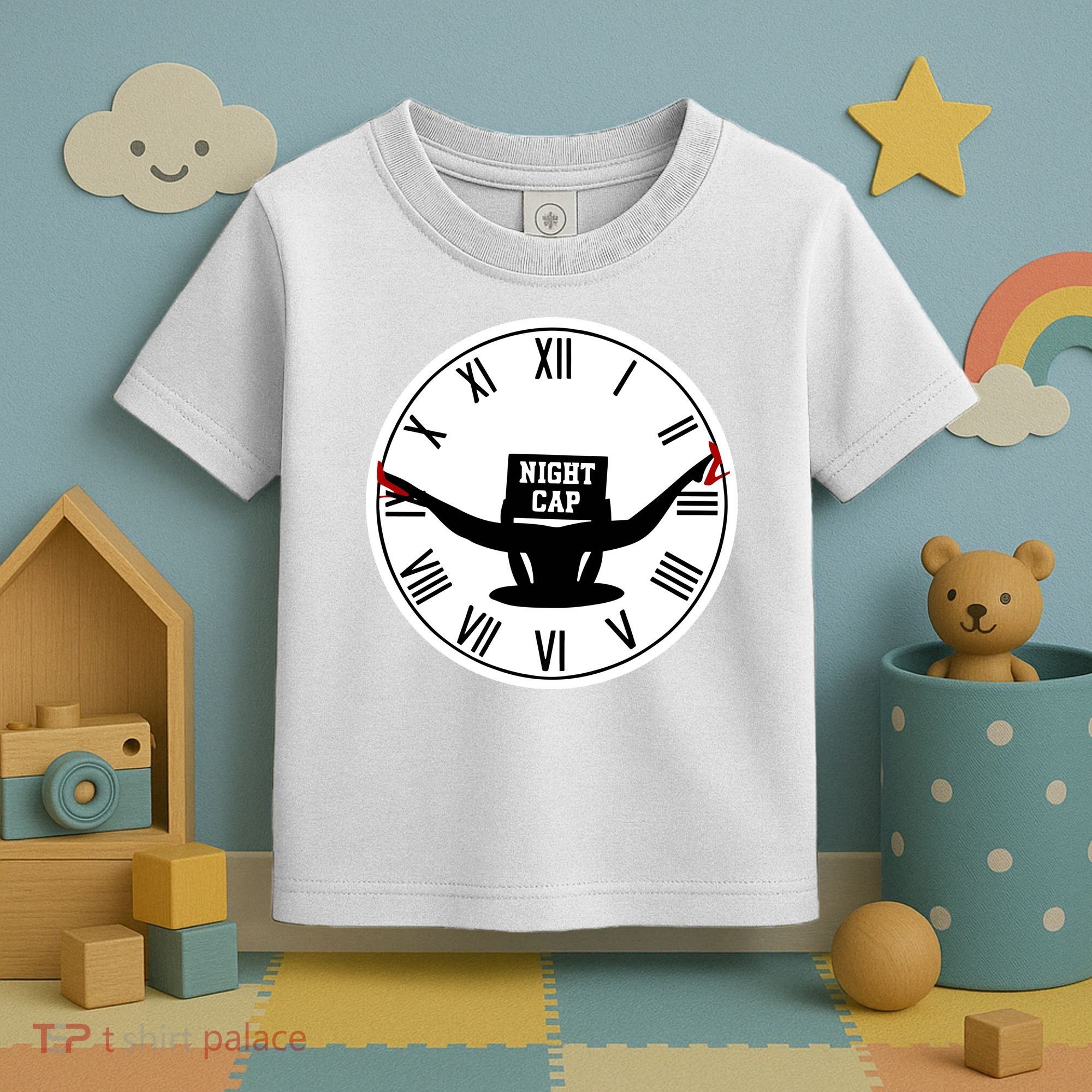 Nightcap Quarter To Three Toddler T-Shirt