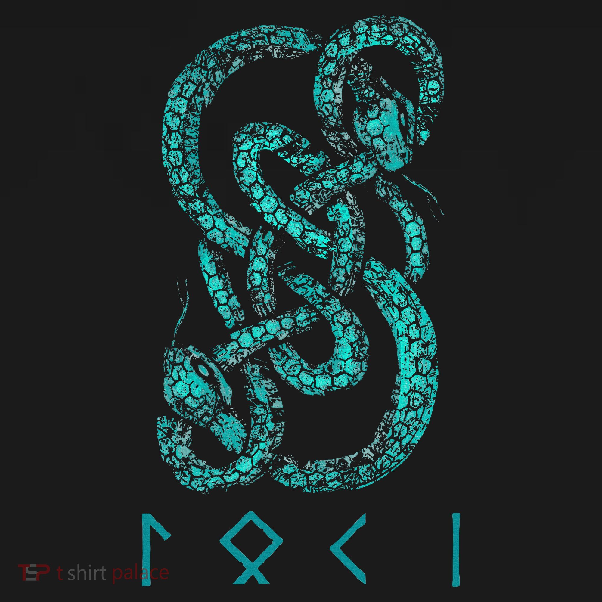 Norse Runes And Snake Nordic Norse Mythology Women's Tank Top