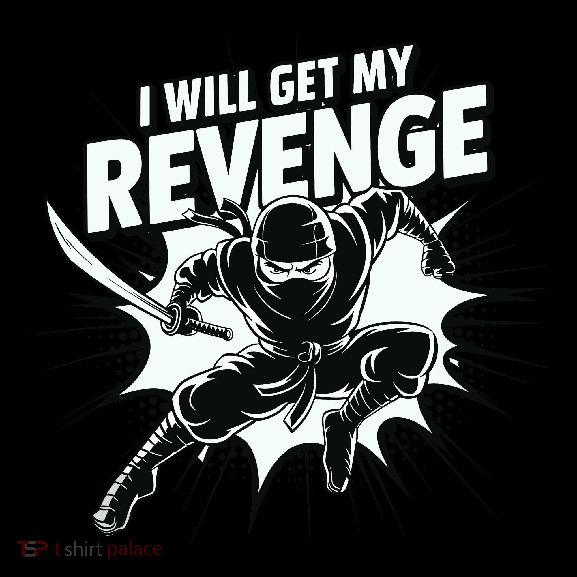 Ninja Revenge Comic Action Backpack
