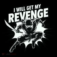 Ninja Revenge Comic Action Bucket Hat thumb 4