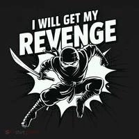 Ninja Revenge Comic Action Women's Hoodie thumb 2