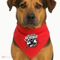Ninja Revenge Comic Action USA-Made Doggie Bandana thumb 1