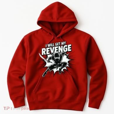 Ninja Revenge Comic Action Hoodie