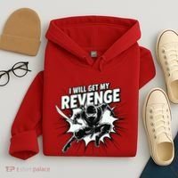 Ninja Revenge Comic Action Hoodie thumb 4