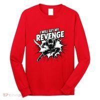 Ninja Revenge Comic Action Long Sleeve Shirt thumb 0