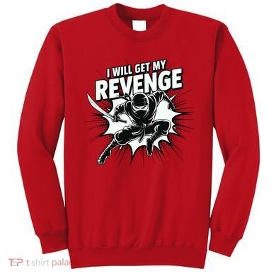 Ninja Revenge Comic Action Sweatshirt