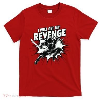 Ninja Revenge Comic Action T-Shirt