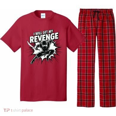 Ninja Revenge Comic Action Pajama Set
