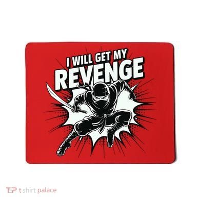 Ninja Revenge Comic Action Mousepad