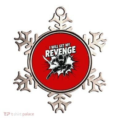 Ninja Revenge Comic Action Ornament