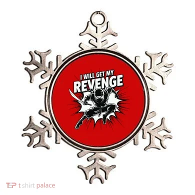 Ninja Revenge Comic Action Ornament