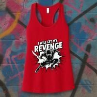 Ninja Revenge Comic Action Women's Tank Top thumb 3