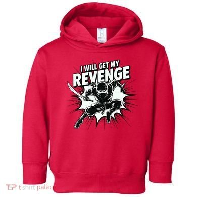 Ninja Revenge Comic Action Toddler Hoodie