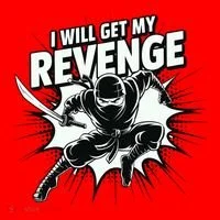 Ninja Revenge Comic Action Toddler Hoodie thumb 2
