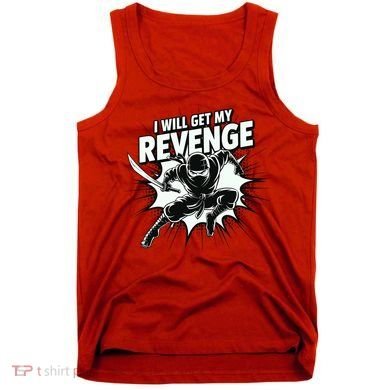 Ninja Revenge Comic Action Tank Top