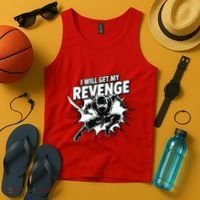 Ninja Revenge Comic Action Tank Top thumb 4