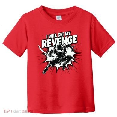 Ninja Revenge Comic Action Toddler T-Shirt