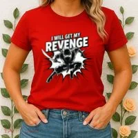 Ninja Revenge Comic Action Women's T-Shirt thumb 2