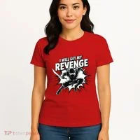 Ninja Revenge Comic Action Women's T-Shirt thumb 4