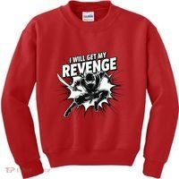 Ninja Revenge Comic Action Kids Sweatshirt thumb 0