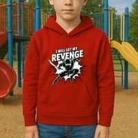 Ninja Revenge Comic Action Kids Hoodie thumb 2