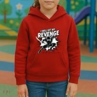 Ninja Revenge Comic Action Kids Hoodie thumb 3