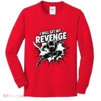 Ninja Revenge Comic Action Kids Long Sleeve Shirt thumb 0