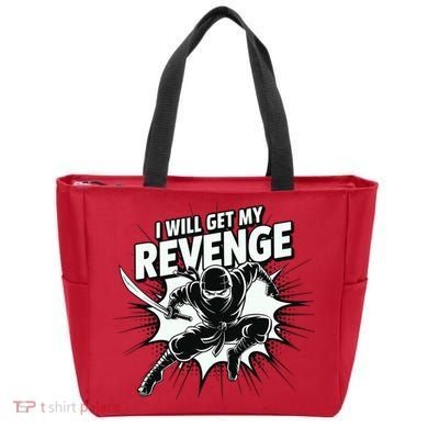 Ninja Revenge Comic Action Tote Bag