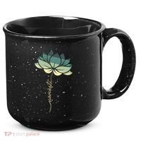 Namaste Rainbow Dala Flower Meditation Yoga Gift 15oz Campfire Ceramic Mug thumb 0