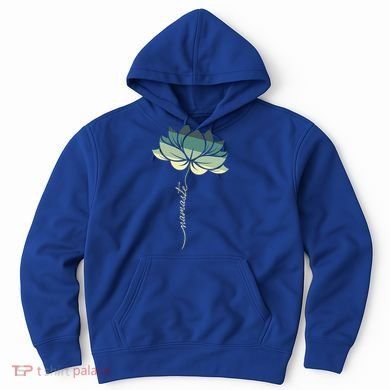 Namaste Rainbow Dala Flower Meditation Yoga Gift Hoodie