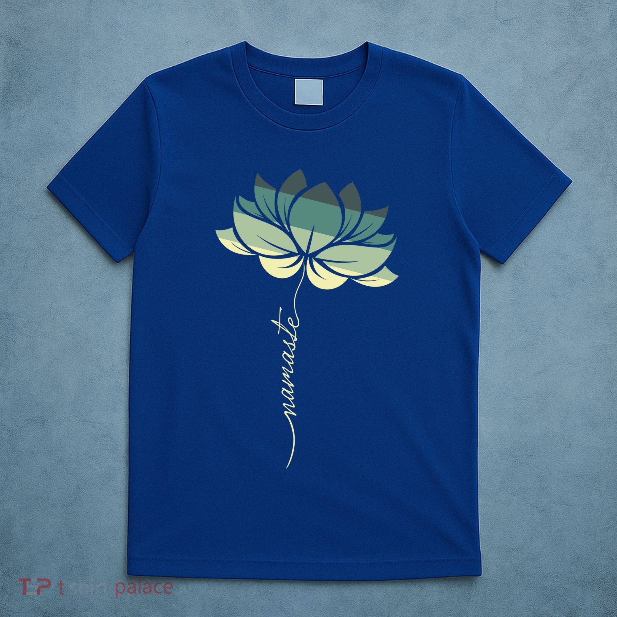 Namaste Rainbow Dala Flower Meditation Yoga Gift T-Shirt