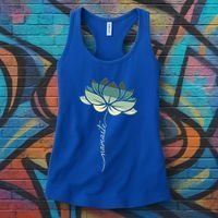 Namaste Rainbow Dala Flower Meditation Yoga Gift Women's Tank Top thumb 3