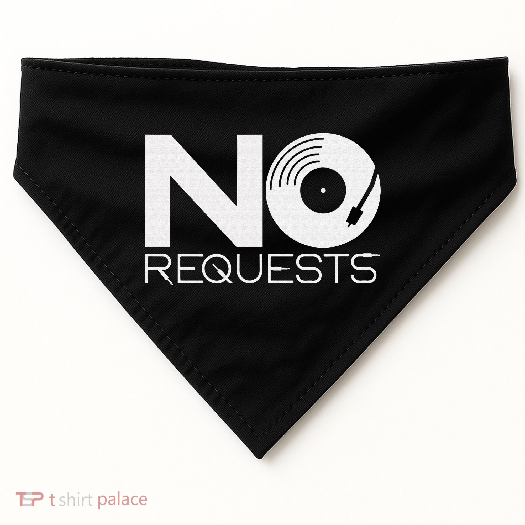 No Requests DJ Cool DJ Gear Music DJ USA-Made Doggie Bandana