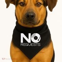 No Requests DJ Cool DJ Gear Music DJ USA-Made Doggie Bandana thumb 1