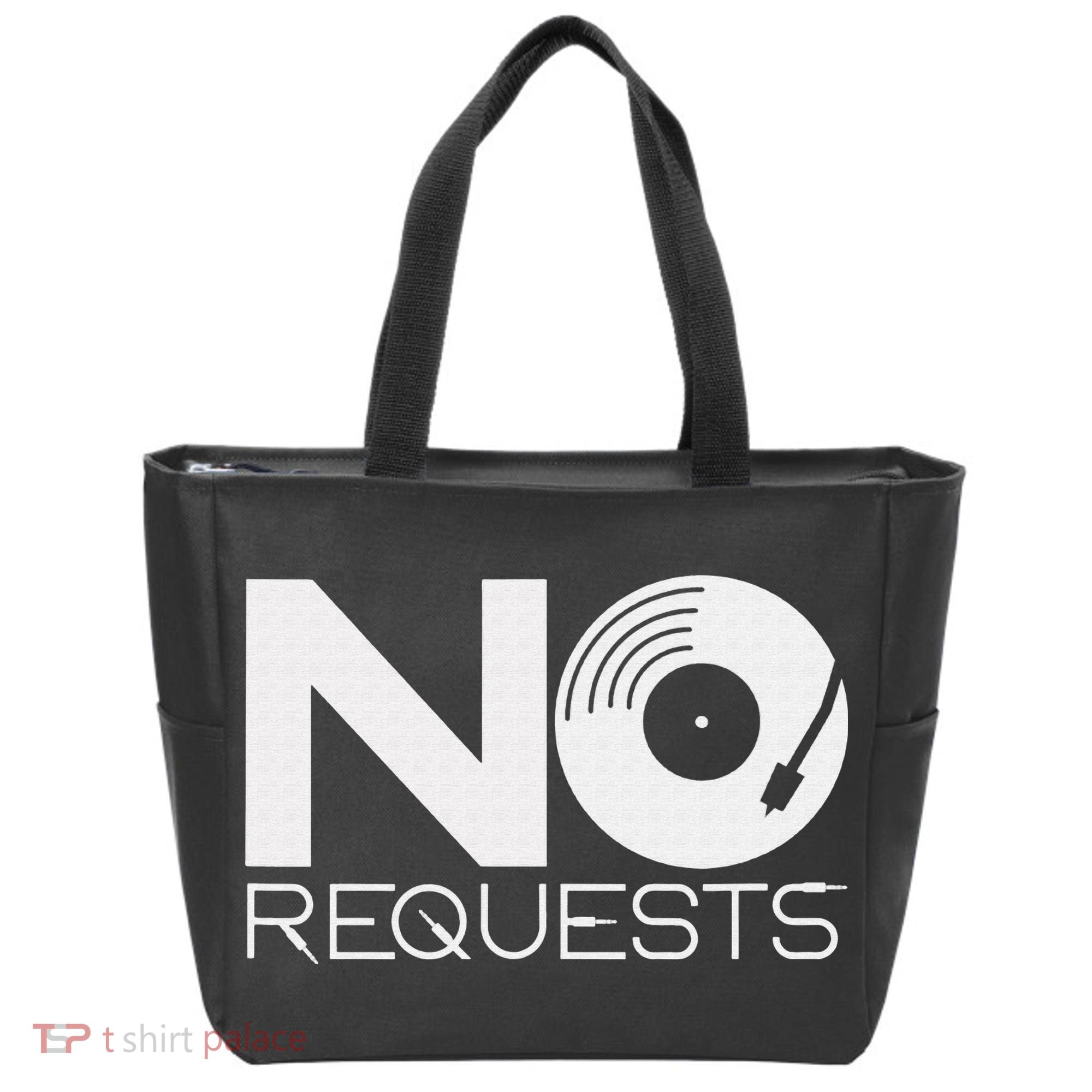 No Requests DJ Cool DJ Gear Music DJ Tote Bag