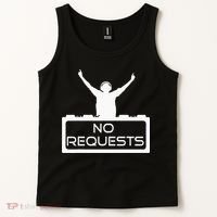 No Requests DJ Cool DJ Gear Music DJ S Deejay Tank Top thumb 2