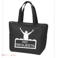 No Requests DJ Cool DJ Gear Music DJ S Deejay Tote Bag thumb 3