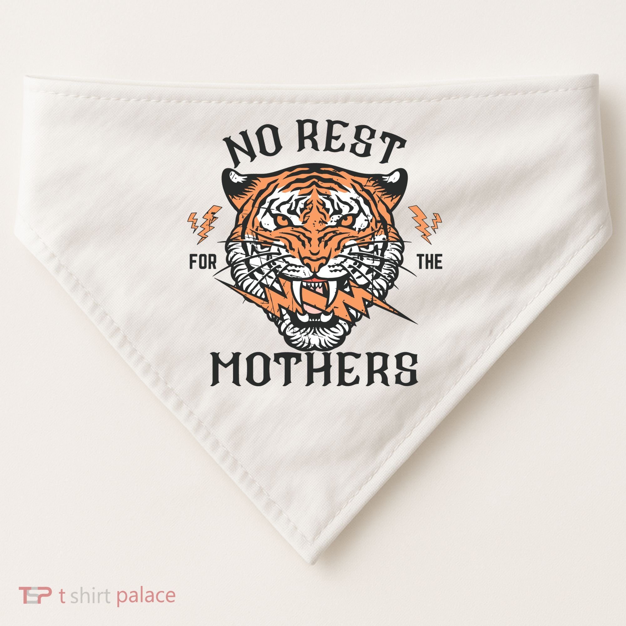 No Rest For The Mothers Badass Mama USA-Made Doggie Bandana