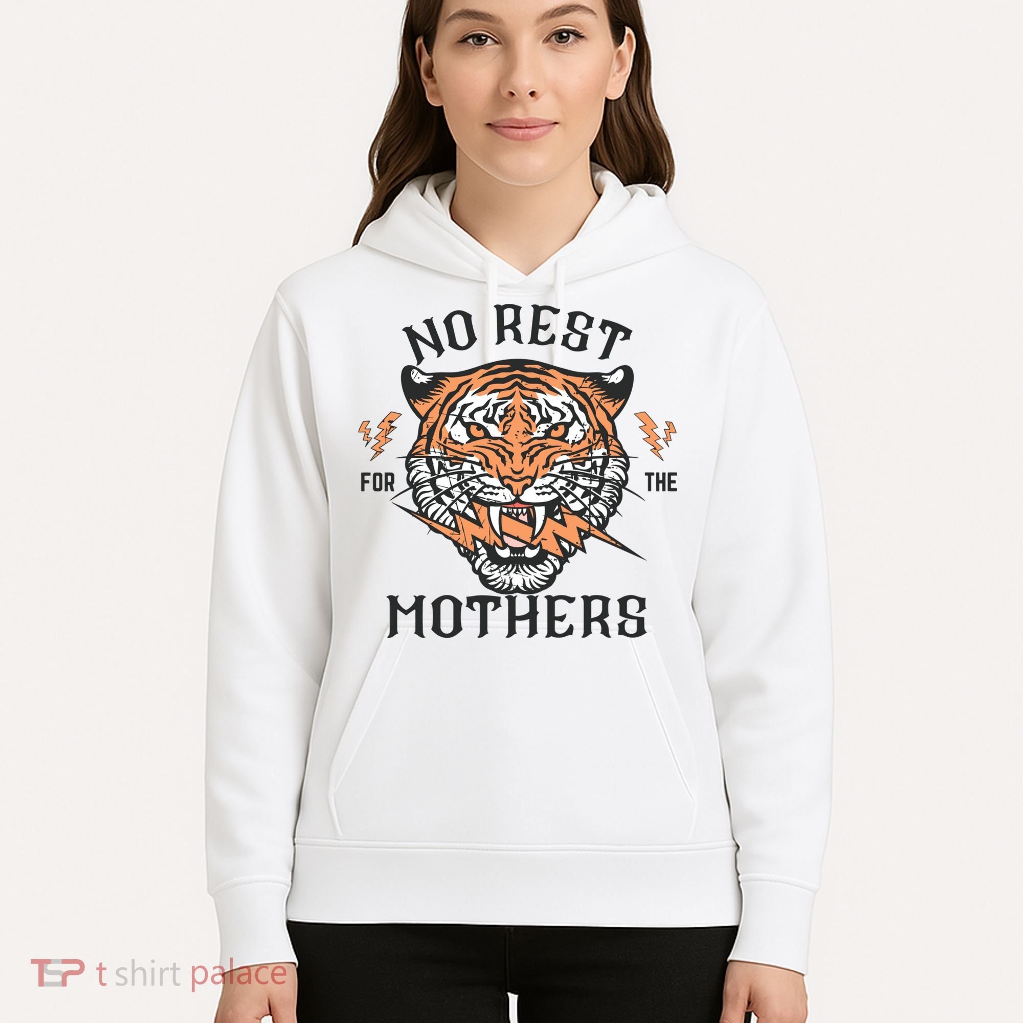 No Rest For The Mothers Badass Mama Hoodie