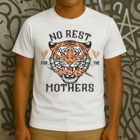 No Rest For The Mothers Badass Mama T-Shirt thumb 3