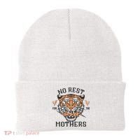 No Rest For The Mothers Badass Mama Beanie thumb 0